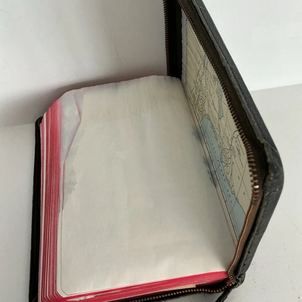 VTG Holy Bible KJV Concordance Red Letter Edition Zipper World Publishing Co.
